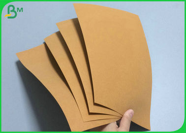 Water Resistant 0.55MM Thickness Washable Kraft Fabric For Ipad Bag Making