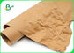 0.55mm Natural Fiber Washable Kraft Paper For Storage Bag Reusable Waterproof