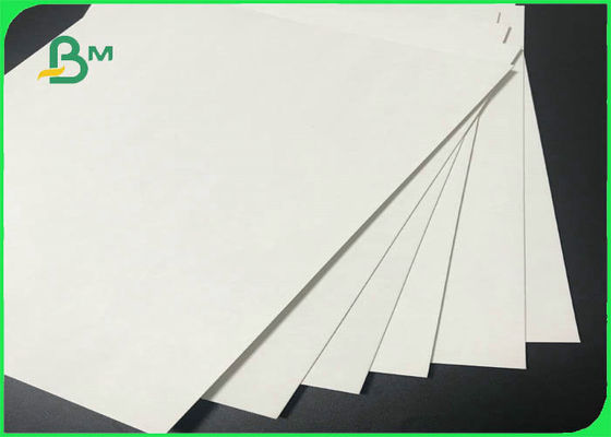 Eco - Friendly White Absorbent Paper 0.5mm - 1.6mm 640mm * 900mm For Coaster