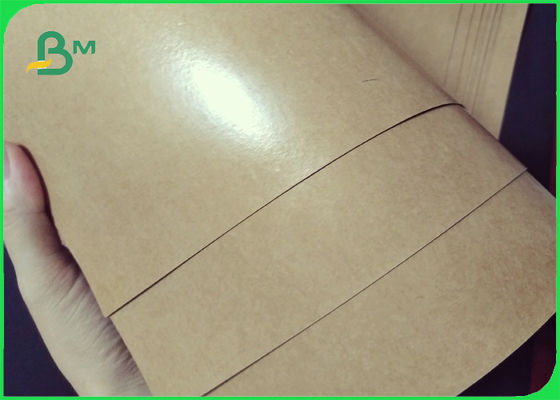 250 Gsm Poly Coated One Side Paper Unbleached Kraft Food Grade