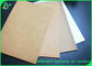 Washable Kraftpaper Roll 0.55mm Abrasion Resistance For Home Storage Bag