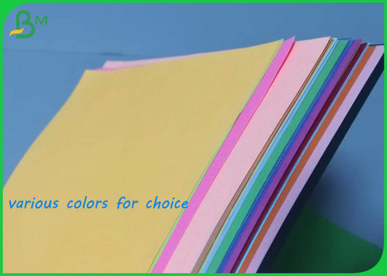 70gr 80gr Color Woodfree Paper Brightness Good Printing For Office Supplies