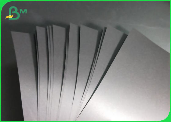 0.4mm 1.0mm 1.5mm Thick Black Board Chipboard Paper Bags / Boxes Material