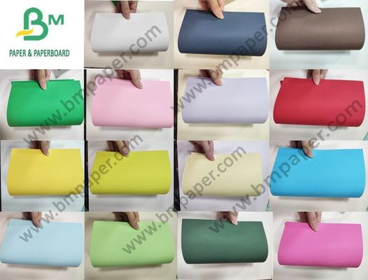 Multi Colored Printing Paper Bulk 180gsm Sheet Solid Color Paper