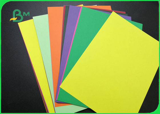 180gsm 230gsm 250gsm Uncoated Color Cardboard For Gift Packing Smooth Surface