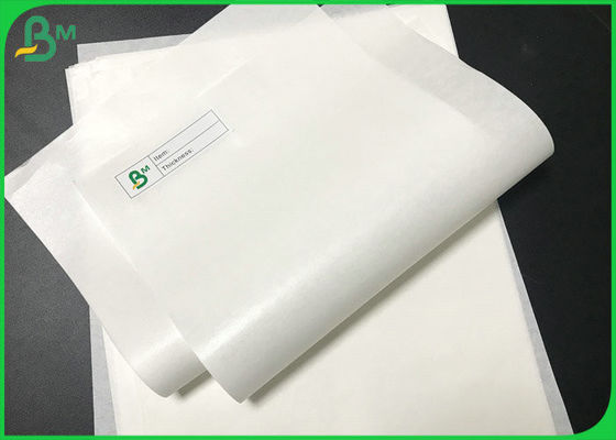 30gsm To 60gsm coated Mg Bleached Kraft White Paper Roll for Food packing