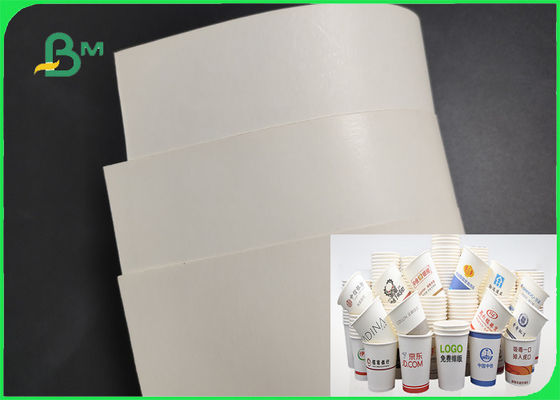 FDA Approved 170gsm 190gsm Cupstock Based Paper For Coffee Shop Tear Resistance