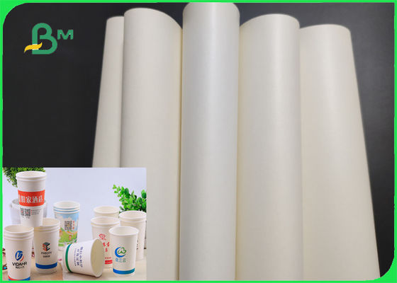 Food Grade 190gsm + 30g PE Cupstock Based Paper For Supermarket Smooth