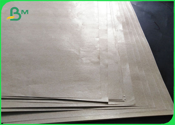 Roll Brown Kraft Paper PE Coated Single Side 80gsm