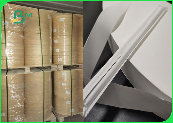 Biodegradable Fda Approved 32mm 44mm 24 26 28gsm Food Straw Wrapping Paper For Drinking Straw