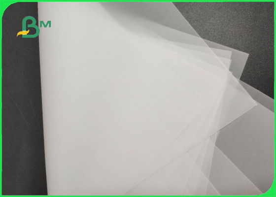 Wood Pulp 50gsm Tracing Paper Sheet For Embroidert Design Tear Resistance