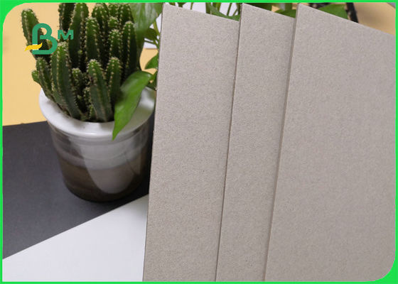 Recycled Laminated Gray Cardboard For Book Binding High Rigid 1.5mm 2mm Thick