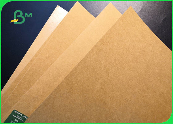 Food Grade 300gsm + 15g PE Brown Recyclable Paper For Snack Boxes Waterproof