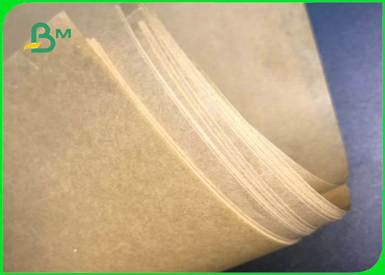 Food Grade 40gr 60gr Bleached Kraft Paper Roll For Wrapping Snacks