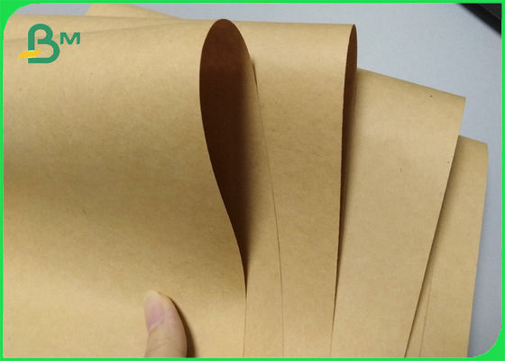 60 - 120 Gsm Light Weight Bags Kraft Paper Brown For Packing Lunches