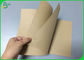 FSC Approved 60g 80g Brown kraft Paper For Notebook Cover Raw Material