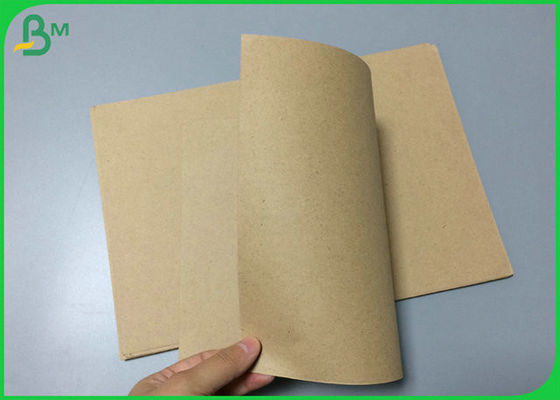 No Coating 60g 80g Brown kraft Paper For Notebook Cover Raw Material