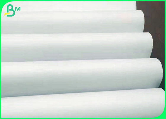 Eco - Friendly White Plotter Marker Paper With 60 Inch 70 Inch 80 Inch Width
