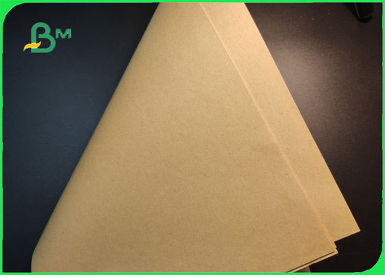 Non - toxic Food Grade 80gsm Brown Kraft Paper For Packing High Stiffness