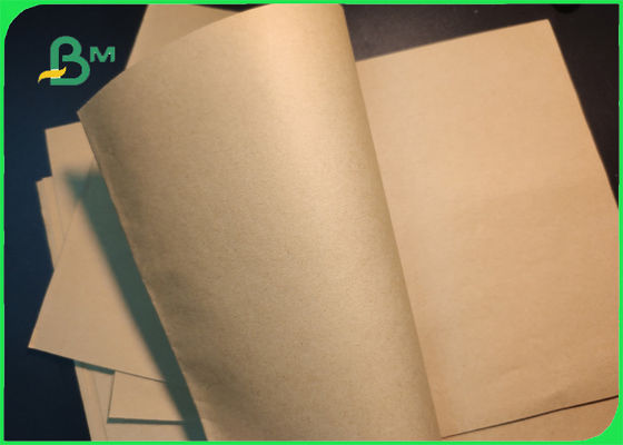 Wood Pulp 40gsm 50gsm Brown Kraft Paper For Shopping Bag Tear Resistance