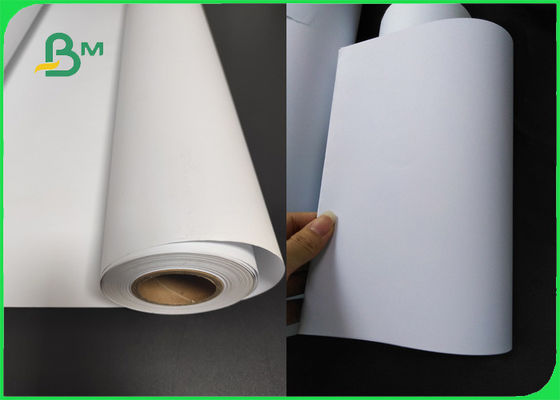 Recycled 20LB Engineering Copier Paper Rolls Opaque White Bond