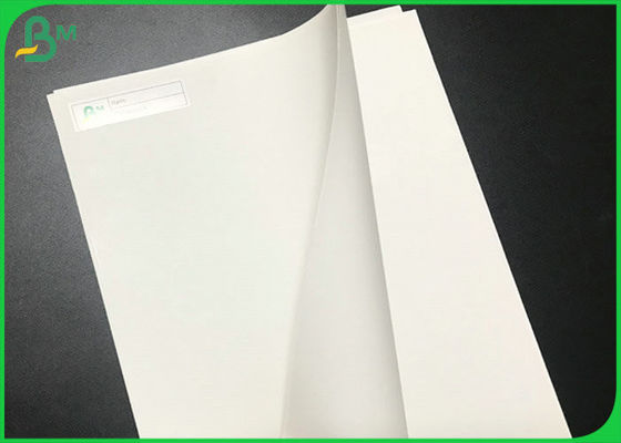 Eco 100 % Recyclable Coating White Bleached Water Resistant Sheets Stone Paper