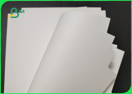 Smooth 889mm 350um Synthetic Paper Sheet For Notebook Folding Resistance