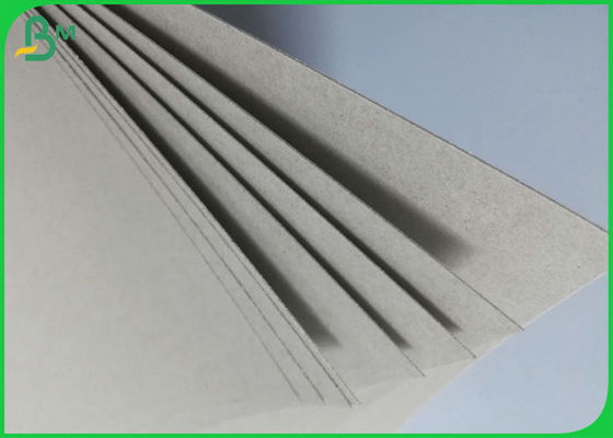 C1S 400gsm Grey Chipboard Coated White Back Gray Customzied Size In Sheets