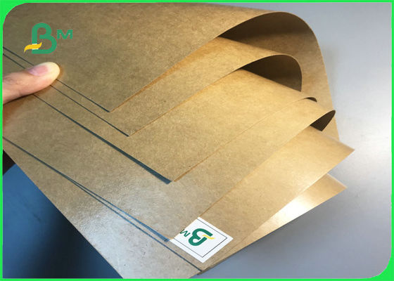 270gsm + 18g PE Coated Kraft Board High Strength For Snack Takeaway Boxes