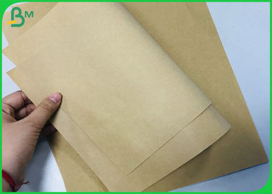 Food Grade 60gsm 120gsm Unbleached brown Papel Kraft Roll For Paper Bolsas