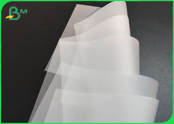 Water Tolerance CAD Tracing Paper Roll Translucence 50gsm - 80gsm