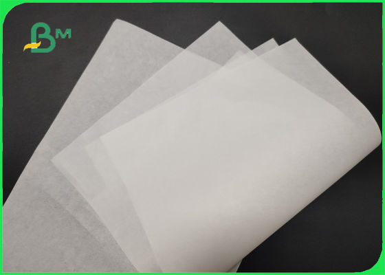 100% Wood Pulp 38g Coated Oilproof Paper Sheet For Bread Packaging Smooth