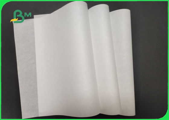 100% Wood Pulp 38g Coated Oilproof Paper Sheet For Bread Packaging Smooth