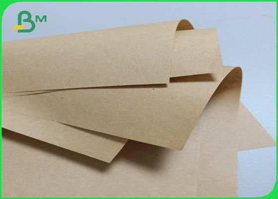 Unbleached kraft Pulp Brown Kraft Wrapping Paper  For food Packing Bags