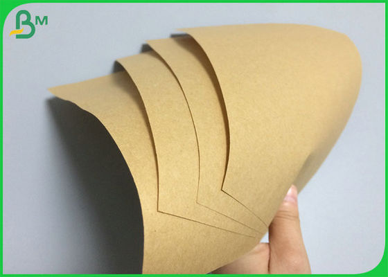 70gsm 120gsm  Soft Surface Brown Kraft Paper For Shopping Bags