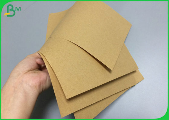 70gsm 120gsm  Soft Surface Brown Kraft Paper For Shopping Bags