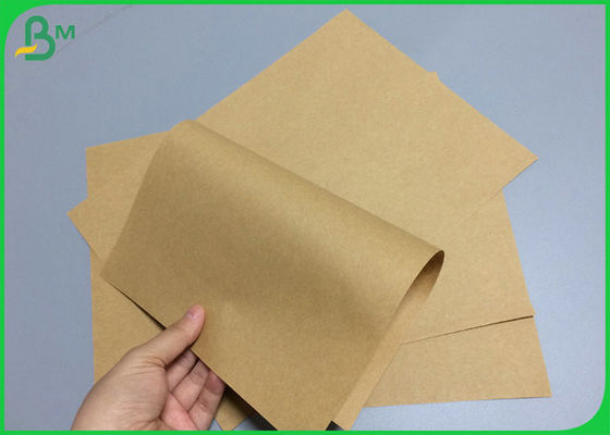 70gsm 120gsm  Soft Surface Brown Kraft Paper For Shopping Bags