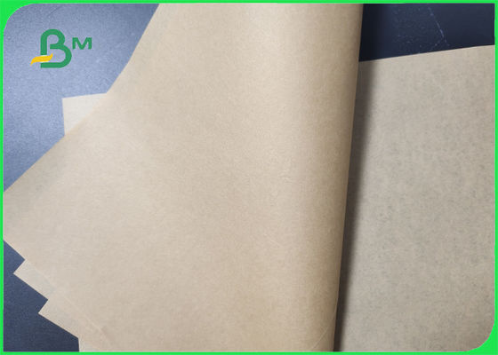 Wood Pulp 40gsm Food Grade Brown Kraft Paper For Packaging Non - toxic