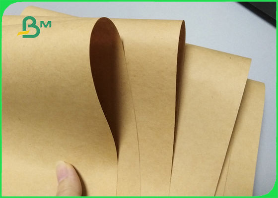 95gsm Eco Kraft Wrapping Paper Roll Recycled Material For Packing