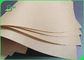 40g 50g Unbleached Food Grade Brown Kraft Paper For Food Packaging 1600mm