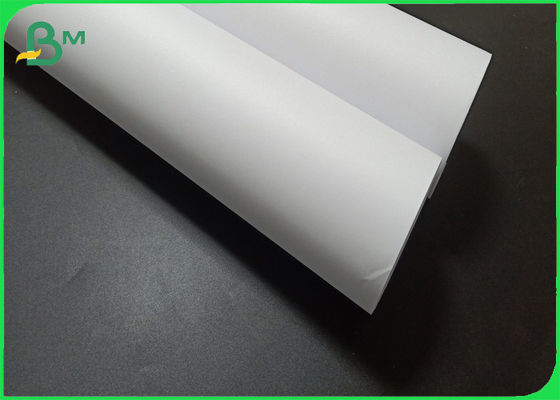 80g Uncoated CAD Engineering Plotter White Paper Roll For Inkjet Printing Papel 841mm 610mm