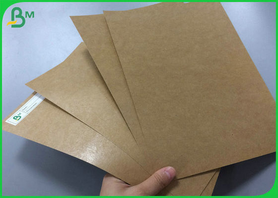 300g + 15g PE Food Grade Kraft Board For Making  kraft leakproof Box