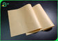 Recyclable Unbleached Bamboo Pulp Brown Kraft Paper For Bag Envelopes