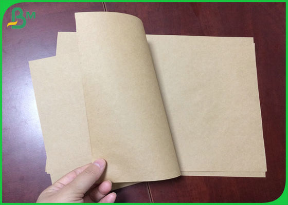 Recycled 70GSM Uncoated Brown Kraft Paper Roll For Making Envelope