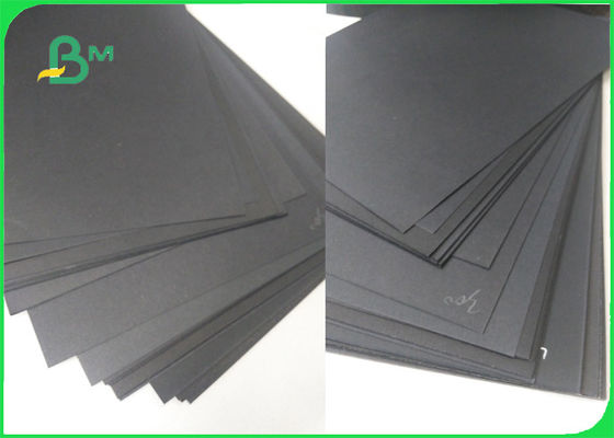 Acid Free Black Cardstock Paper 150gsm Jet Black For Business Card