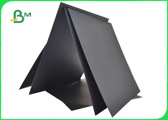 300gsm 350gsm Black Card Paper For Phone Boxes High Strength