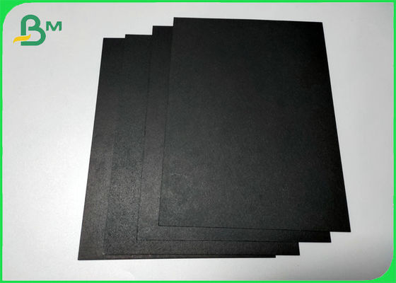 Foldable FSC Approved Black Paper Board Paper Box Material Paper 300gsm 350gsm