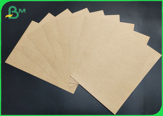 High Tensile Uncoated Degradable unbleached Kraft Paper Sheet For Gift Box Making