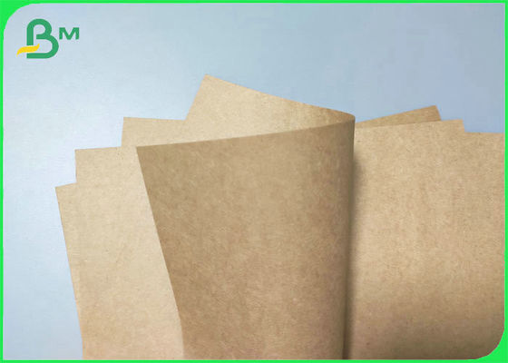 High Tensile Uncoated Degradable unbleached Kraft Paper Sheet For Gift Box Making