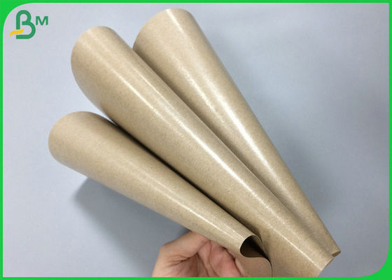 80g + 15g PE Unbleached Coated PE Kraft Paper To Fresh Meat Wrapping